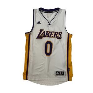 Los Angeles Lakers Basketball Jersey  RARE 2015 Adidas NBA Swingman Nick Young S
